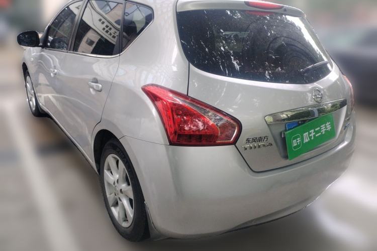 Used Nissan Tiida 2011 1.6L CVT Smart Version Rear Left 45 Deg