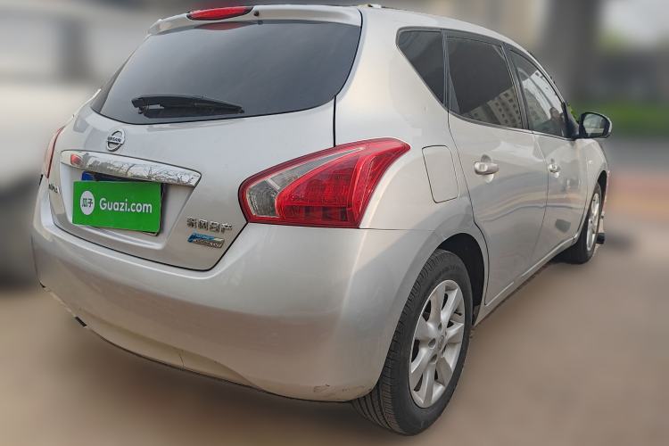 Used Nissan Tiida 2011 1.6L CVT Smart Version Rear Right 45 Deg