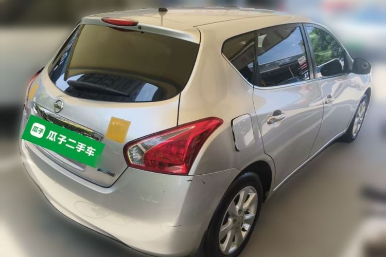 Used Nissan Tiida 2011 1.6L CVT Comfort Model Rear Right 45 Deg