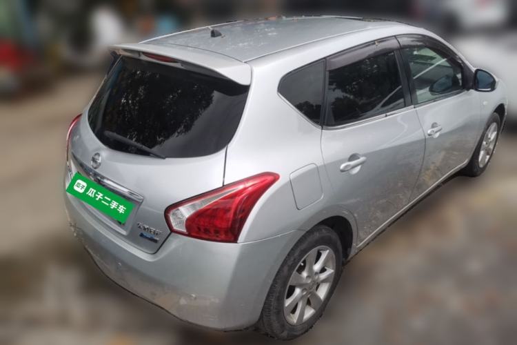 Used Nissan Tiida 2011 1.6L CVT Smart Version Rear Right 45 Deg