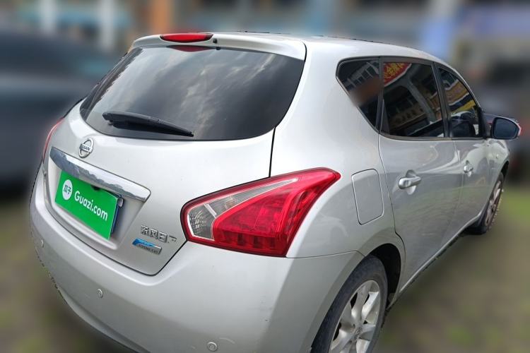Used Nissan Tiida 2011 1.6L CVT Comfort Model Rear Right 45 Deg