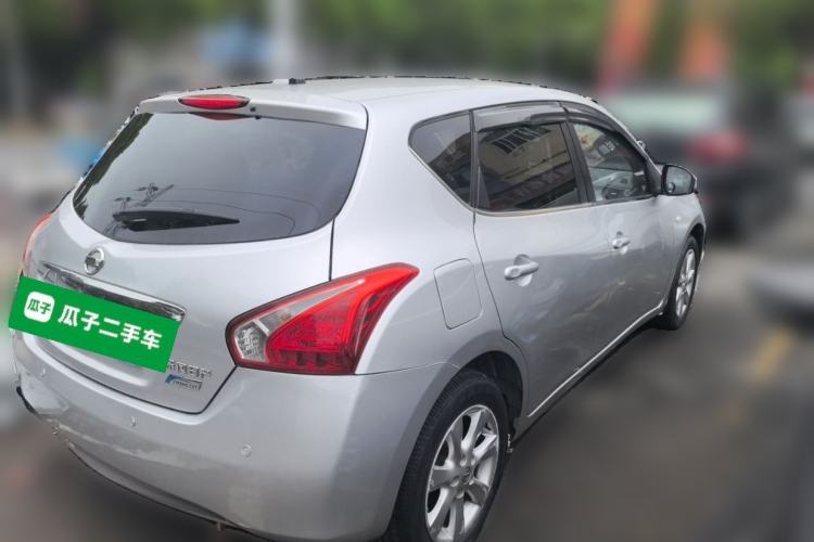 Used Nissan Tiida 2011 1.6L CVT Smart Version Rear Right 45 Deg