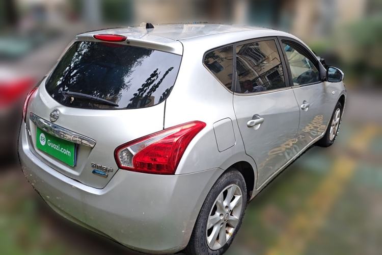 Used Nissan Tiida 2011 1.6L Manual Comfort Edition Rear Right 45 Deg