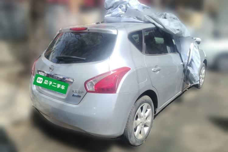Used Nissan Tiida 2011 1.6L CVT Smart Version Rear Right 45 Deg