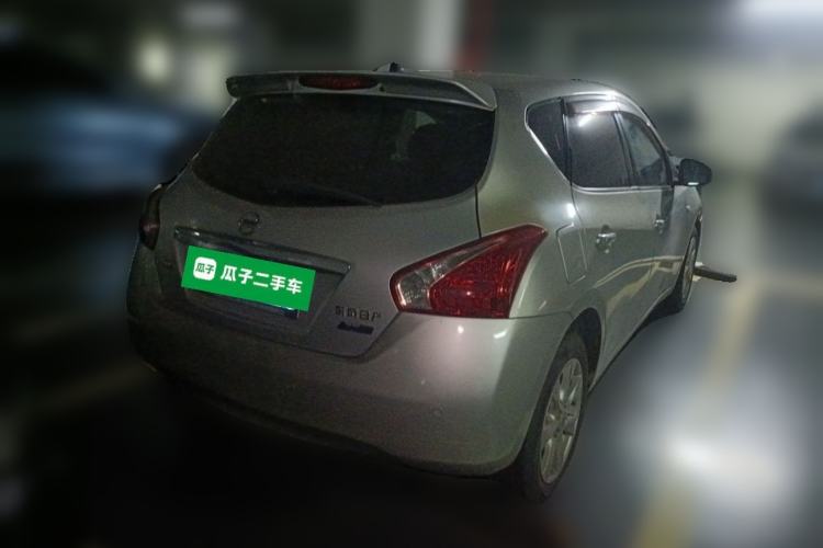 Used Nissan Tiida 2011 1.6L CVT Smart Version Rear Right 45 Deg