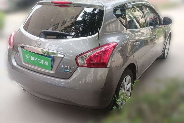 Used Nissan Tiida 2011 1.6L CVT Smart Version Rear Right 45 Deg