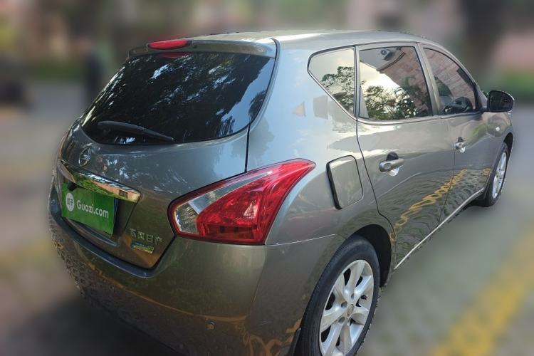 Used Nissan Tiida 2011 1.6L CVT Smart Version Rear Right 45 Deg