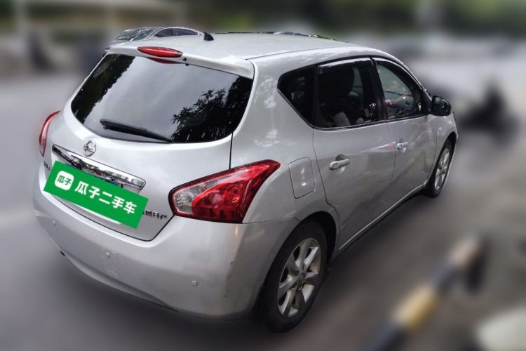 Used Nissan Tiida 2011 1.6L CVT Smart Version Rear Right 45 Deg