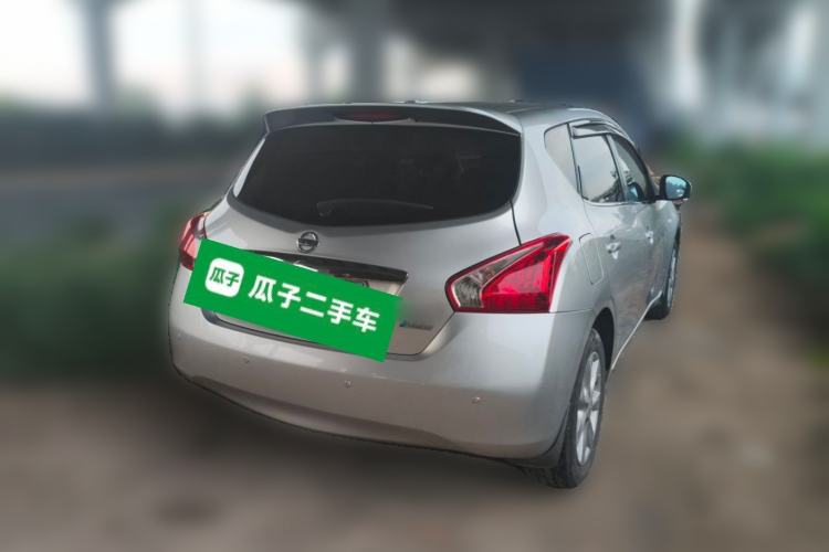 Used Nissan Tiida 2011 1.6L CVT Smart Version Rear Right 45 Deg