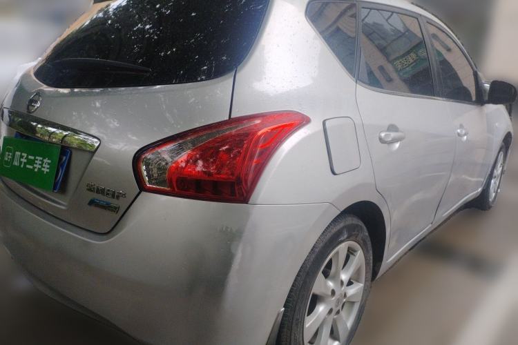 Used Nissan Tiida 2011 1.6L CVT Smart Version Rear Right 45 Deg