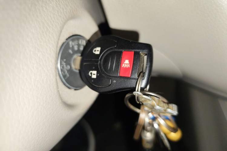 Used Nissan Tiida 2011 1.6L CVT Comfort Model Vehicle Key