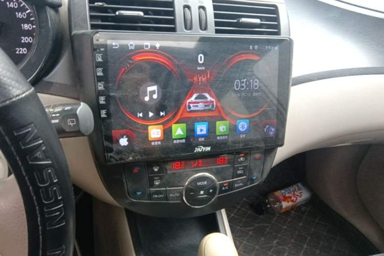 Used Nissan Tiida 2011 1.6L CVT Smart Version Audio And AC Panel