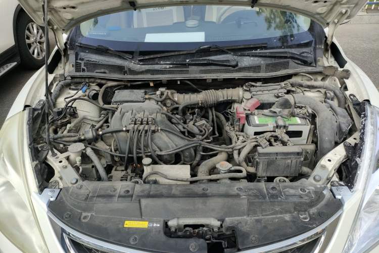 Used Nissan Tiida 2011 1.6L CVT Comfort Model Engine Bay
