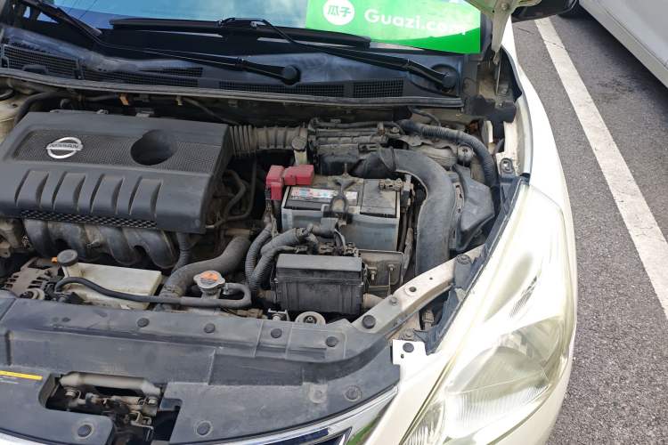 Used Nissan Tiida 2011 1.6L CVT Comfort Model Engine Bay Left
