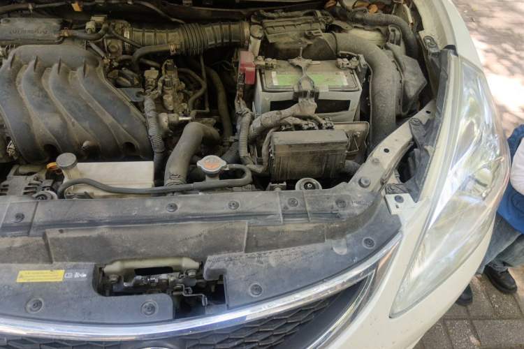 Used Nissan Tiida 2011 1.6L CVT Comfort Model Engine Bay Left