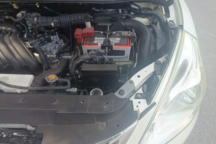Used Nissan Tiida 2011 1.6L CVT Comfort Model Engine Bay Left