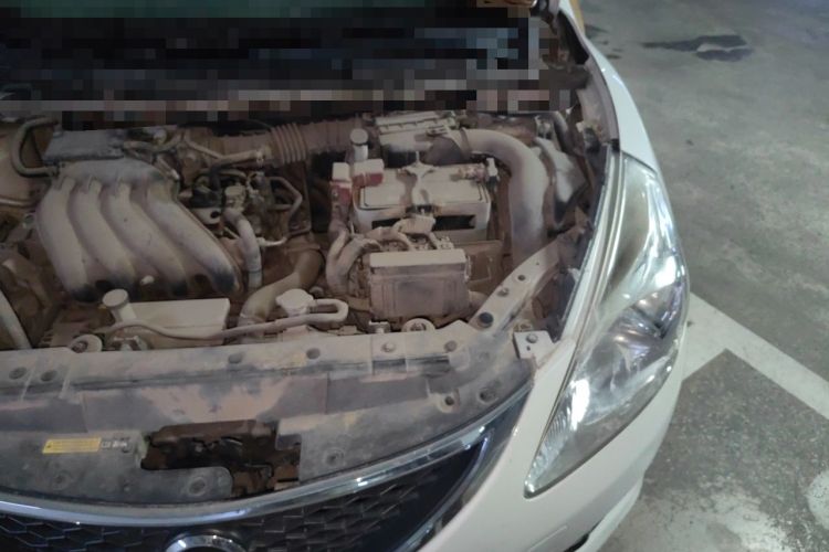 Used Nissan Tiida 2011 1.6L CVT Comfort Model Engine Bay Left