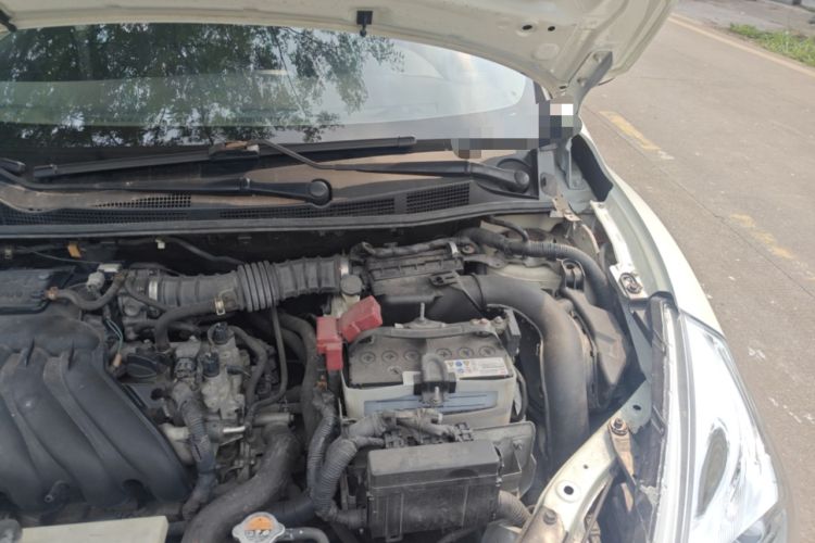 Used Nissan Tiida 2011 1.6L CVT Comfort Model Engine Bay Left