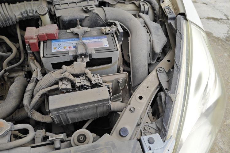 Used Nissan Tiida 2011 1.6L CVT Comfort Model Engine Bay Left