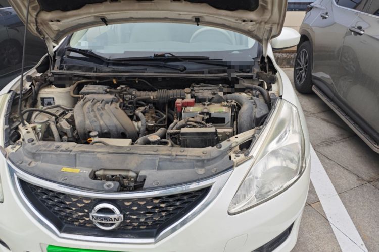 Used Nissan Tiida 2011 1.6L CVT Comfort Model Engine Bay Left