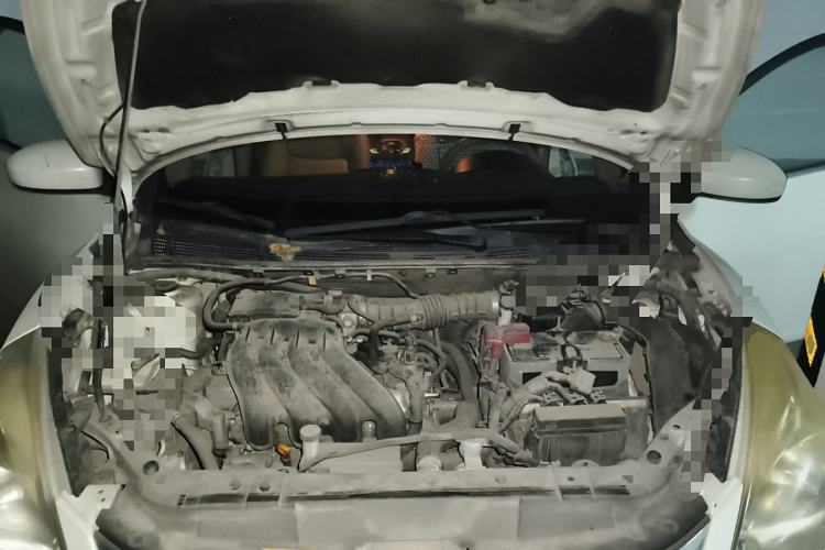 Used Nissan Tiida 2011 1.6L CVT Comfort Model Engine Bay