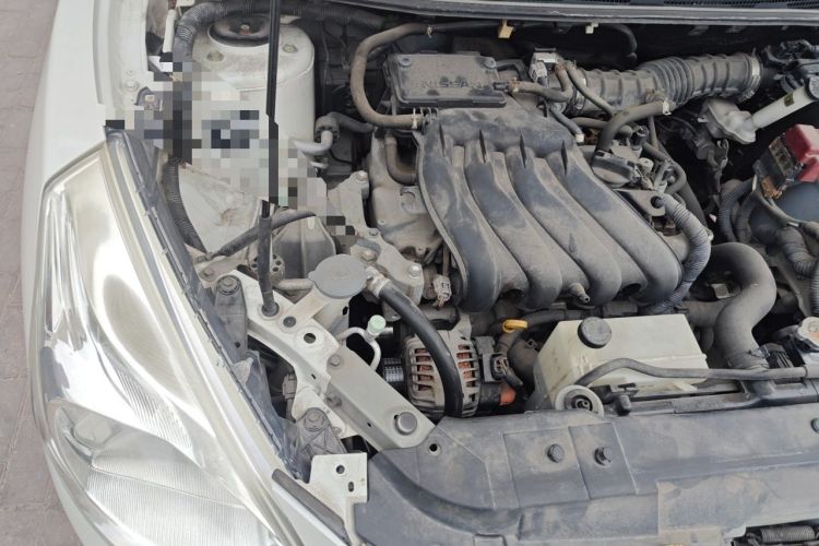 Used Nissan Tiida 2011 1.6L CVT Comfort Model Engine Bay Right