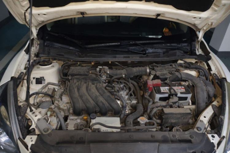 Used Nissan Tiida 2011 1.6L CVT Comfort Model Engine Bay