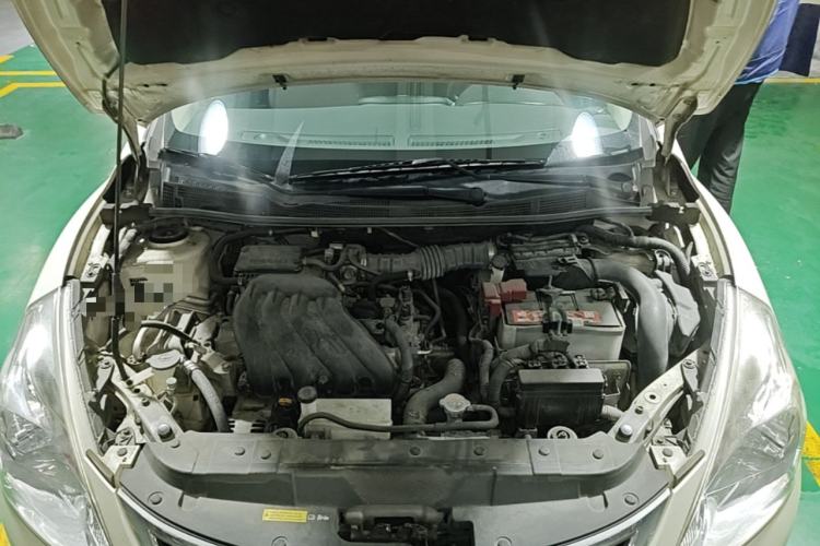 Used Nissan Tiida 2011 1.6L CVT Comfort Model Engine Bay
