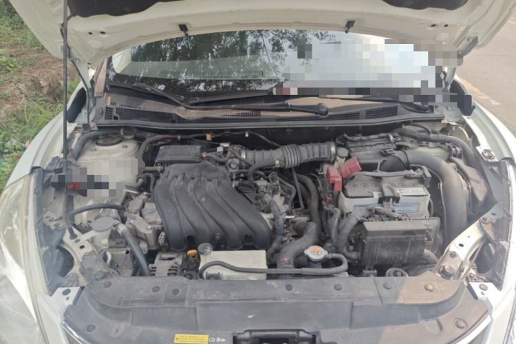 Used Nissan Tiida 2011 1.6L CVT Comfort Model Engine Bay
