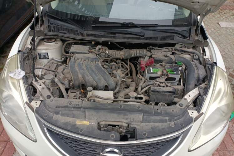 Used Nissan Tiida 2011 1.6L CVT Comfort Model Engine Bay