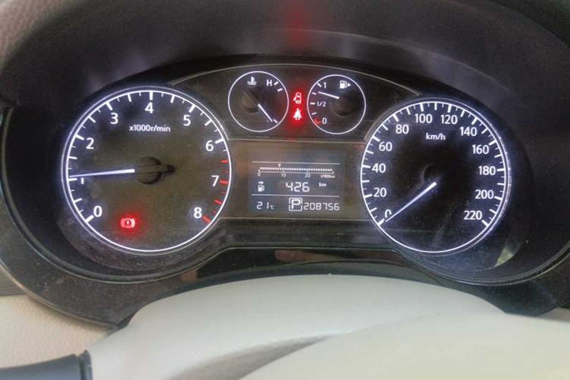 Used Nissan Tiida 2011 1.6L CVT Comfort Model Instrument Cluster