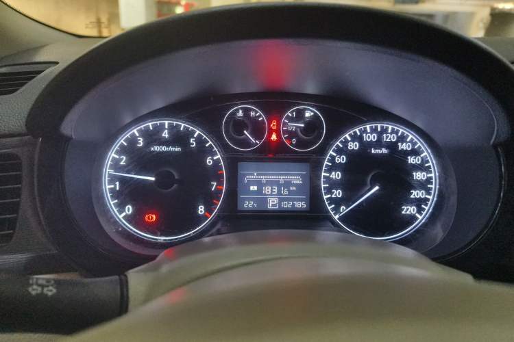 Used Nissan Tiida 2011 1.6L CVT Comfort Model Instrument Cluster