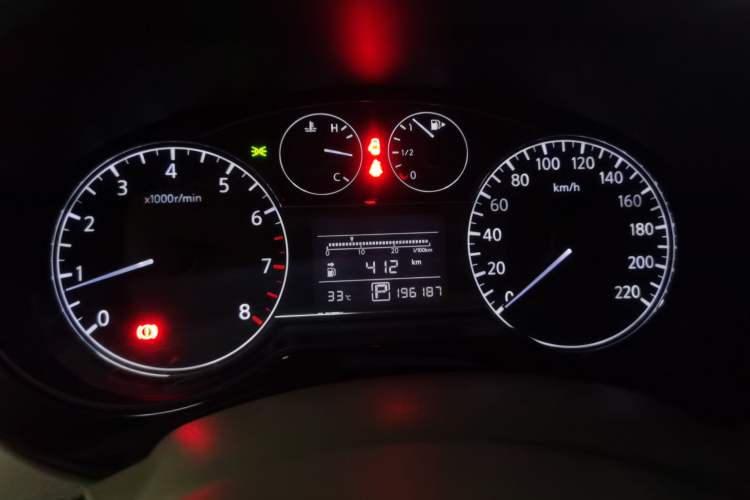 Used Nissan Tiida 2011 1.6L CVT Comfort Model Instrument Cluster