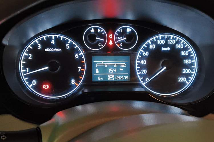 Used Nissan Tiida 2011 1.6L CVT Comfort Model Instrument Cluster