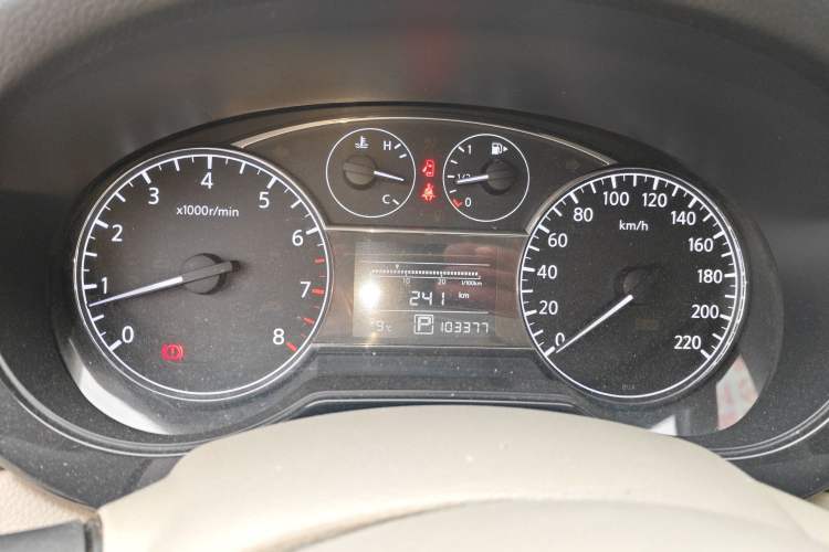 Used Nissan Tiida 2011 1.6L CVT Comfort Model Instrument Cluster