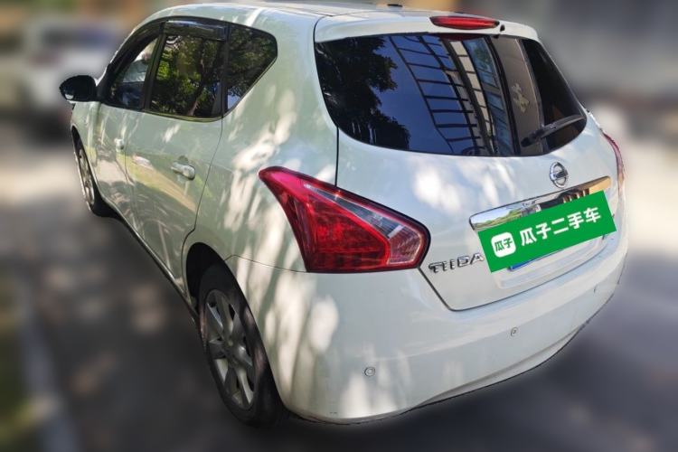 Used Nissan Tiida 2011 1.6L CVT Comfort Model Rear Left 45 Deg