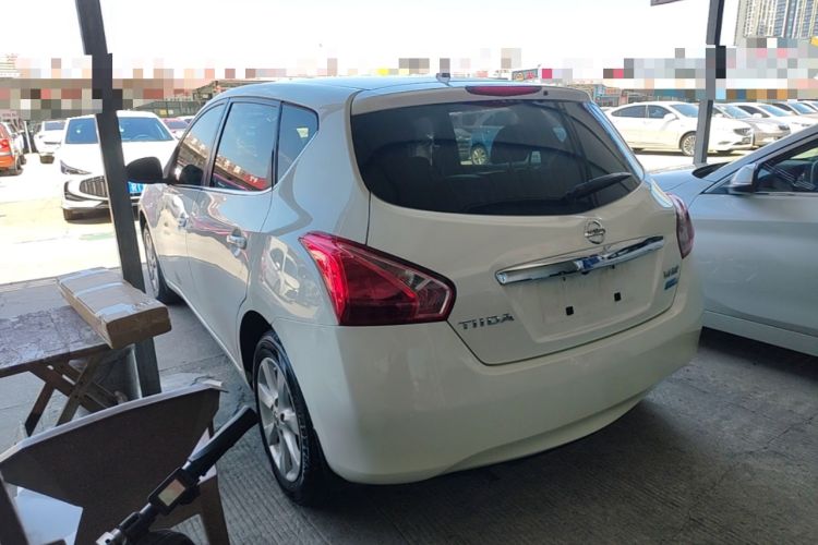 Used Nissan Tiida 2011 1.6L CVT Smart Version Rear Left 45 Deg