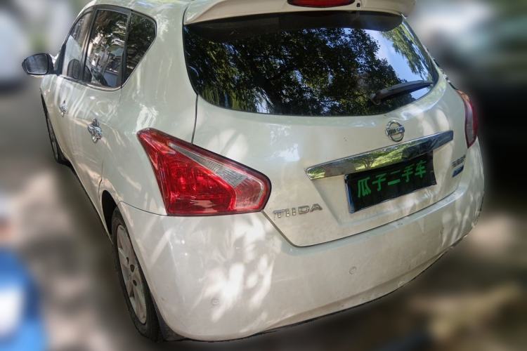 Used Nissan Tiida 2011 1.6L CVT Comfort Model Rear Left 45 Deg