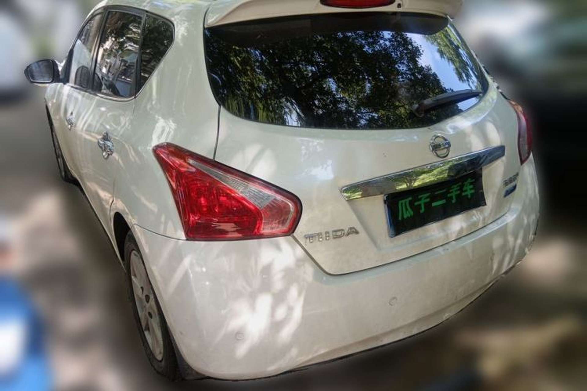 Used Nissan Tiida 2011 1.6L CVT Comfort Model Rear Left 45 Deg