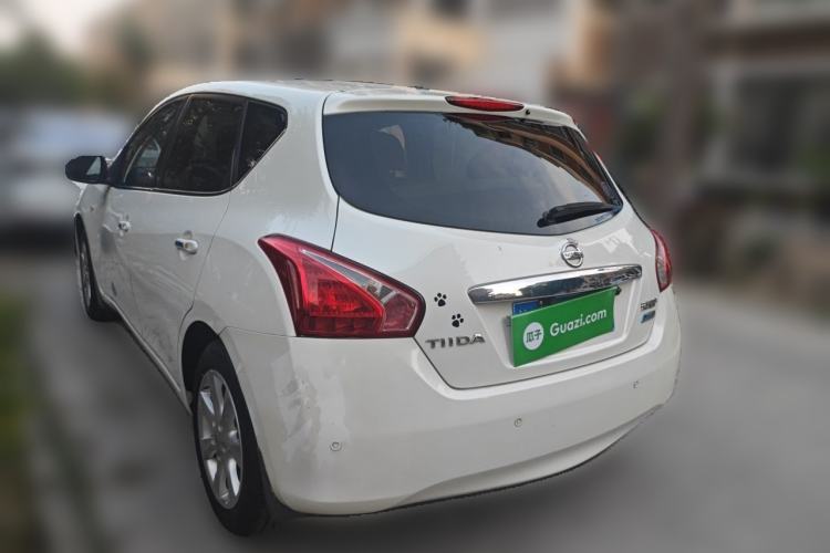Used Nissan Tiida 2011 1.6L CVT Comfort Model Rear Left 45 Deg