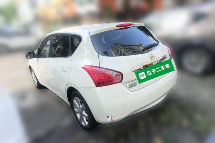 Used Nissan Tiida 2011 1.6L CVT Comfort Model Rear Left 45 Deg