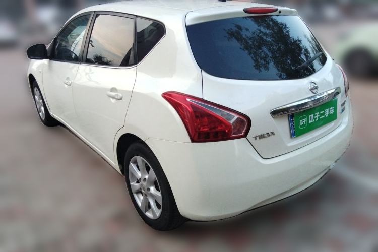 Used Nissan Tiida 2011 1.6L CVT Smart Version Rear Left 45 Deg