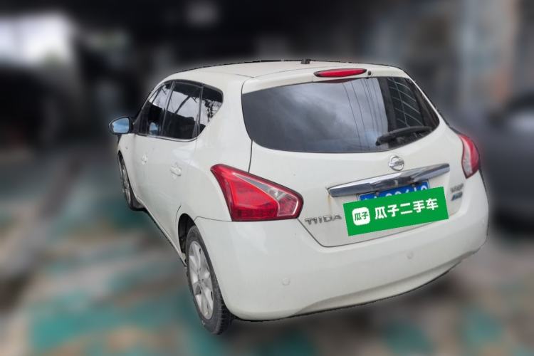 Used Nissan Tiida 2011 1.6L CVT Luxury Edition Rear Left 45 Deg