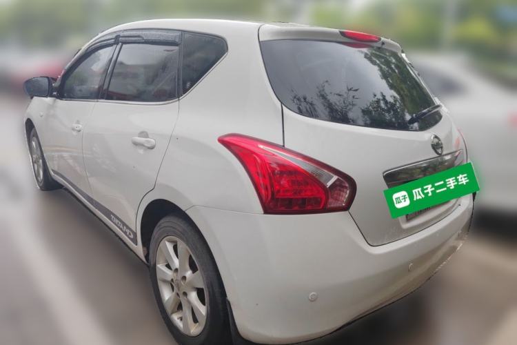 Used Nissan Tiida 2011 1.6L CVT Smart Version Rear Left 45 Deg