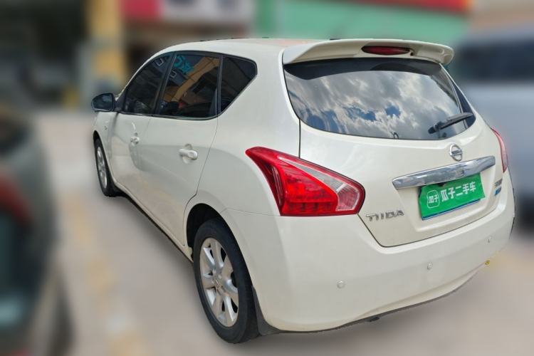 Used Nissan Tiida 2011 1.6L CVT Smart Version Rear Left 45 Deg
