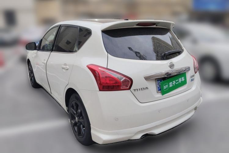 Used Nissan Tiida 2011 1.6L CVT Smart Version Rear Left 45 Deg