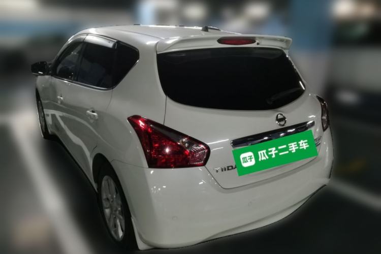 Used Nissan Tiida 2011 1.6L CVT Comfort Model Rear Left 45 Deg