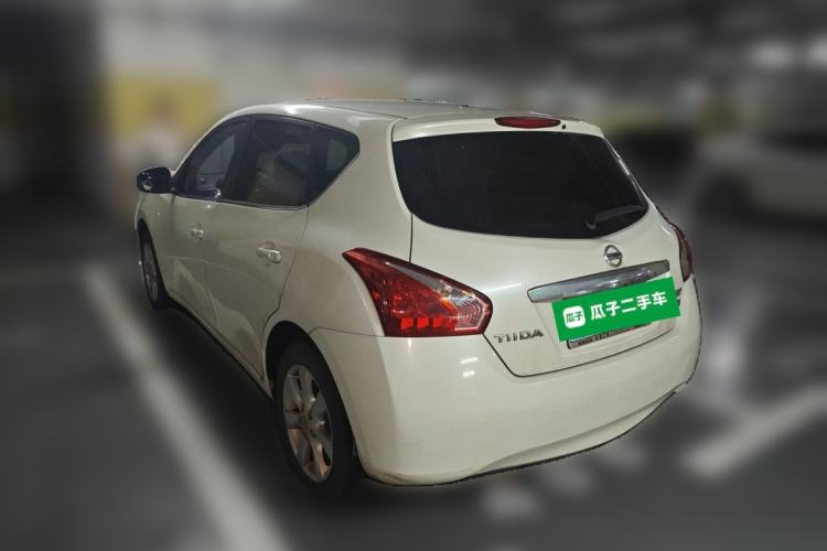 Used Nissan Tiida 2011 1.6L CVT Smart Version Rear Left 45 Deg