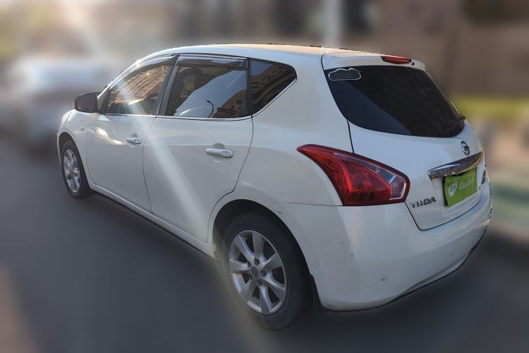 Used Nissan Tiida 2011 1.6L CVT Smart Version Rear Left 45 Deg