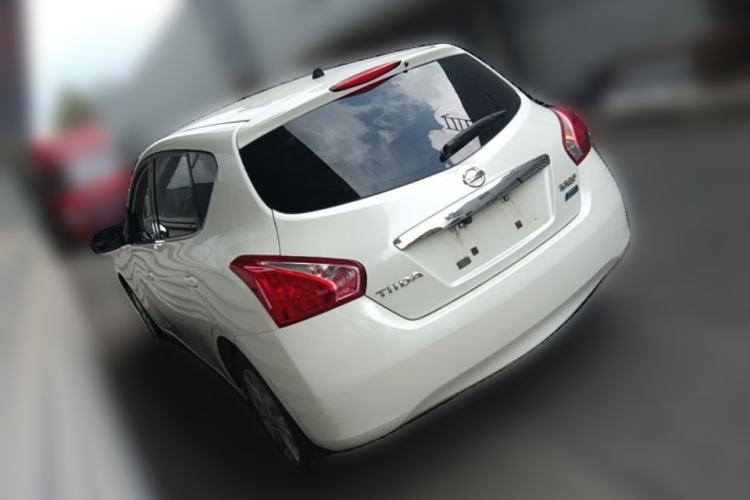 Used Nissan Tiida 2011 1.6L CVT Smart Version Rear Left 45 Deg